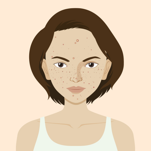 Acne Scars Treatment Icon
